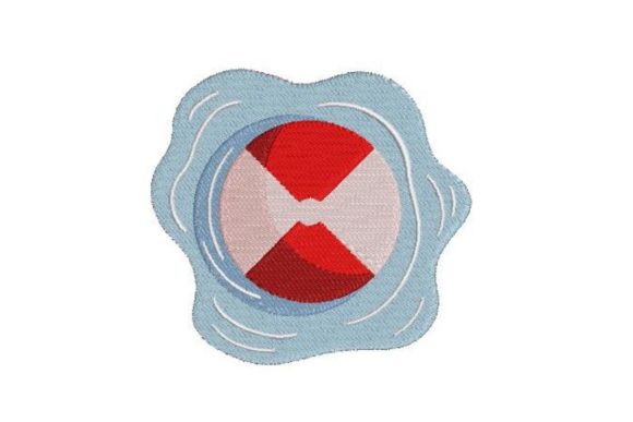 Beach Ball Floating: A Summer Embroidery Review