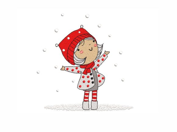 Cute Winter Girl: A Designer’s Review for Personalized Gifts