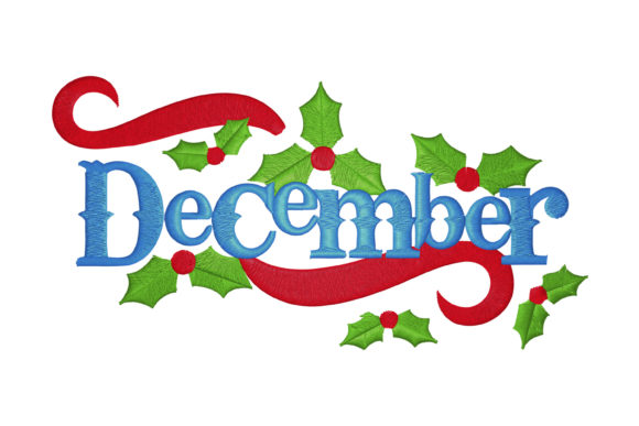 December Logo: A Designer’s Review for Holiday Embroidery