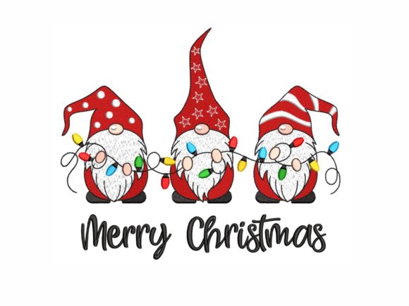 Gnomes: A Festive Review for Holiday Embroidery