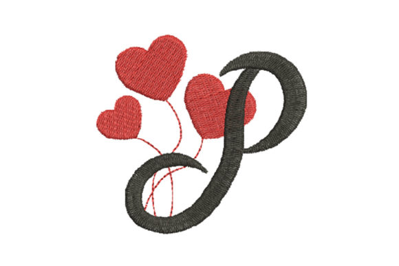 Reviewing Heart Alphabet Letter P for Custom Projects