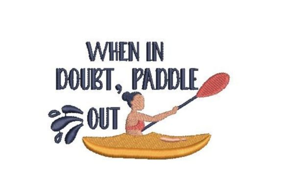 Reviewing When in Doubt Paddle Out for Merch